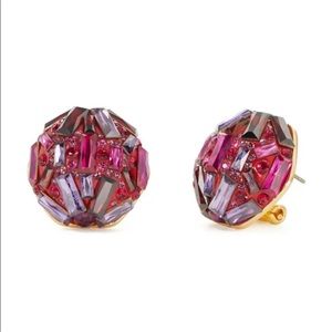 KATE SPADE Earrings NWT / Crystal Cluster Stud Earrings